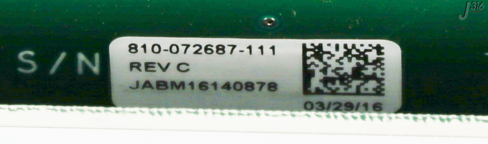 33523 LAM RESEARCH PCB ASSY, INTERLOCK CONTROL W/ 810-800256-207